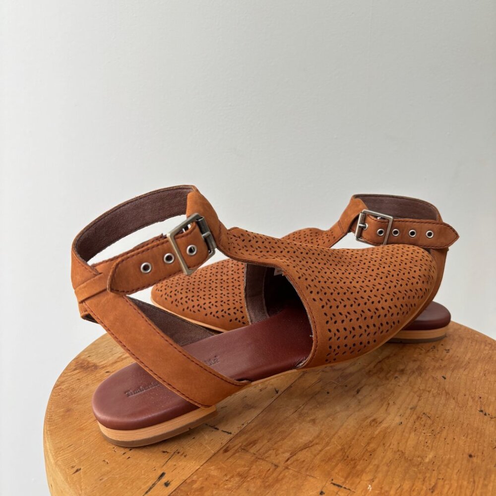 Timberland Ortholite Size 7.5 Shoes Perforated Cross Buckle Sandal Size 7.5
